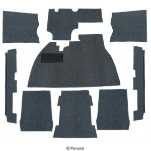 Teppich Set (9teilig) Grau