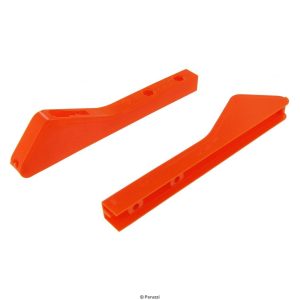 Semaphore Gläser orange (Paar)