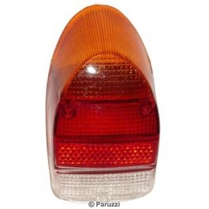 Europäisches Rücklichtglas A-Qualität Orange/Rot/Weiß (Stück)