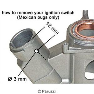 Gehäuse für Lenkrad-/Zündschloss Mexico