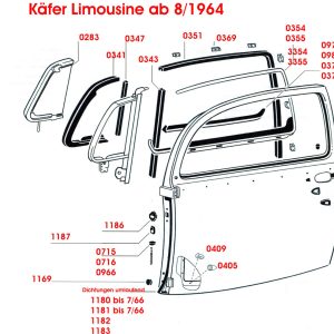 Käfer Limousine ab 8/1964